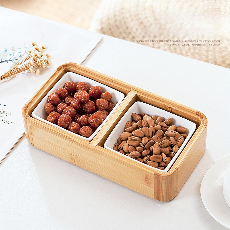 Разделна чиния за плодове и закуски за хол, японски стил, премиум клас, нов китайски стил, 2023 г.