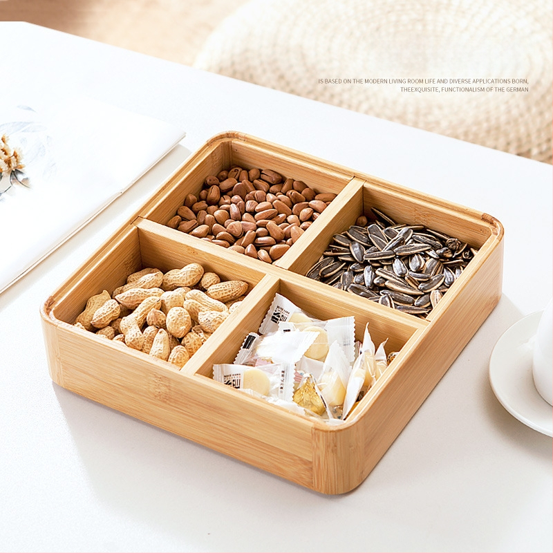 Разделна чиния за плодове и закуски за хол, японски стил, премиум клас, нов китайски стил, 2023 г.