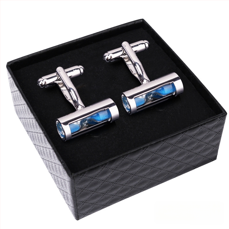 Κουμπιά μανικετόκουμπα (κράμα, απλό ανδρικό στυλ, γεωμετρικός σχεδιασμός, ηλεκτροπλατίωση)