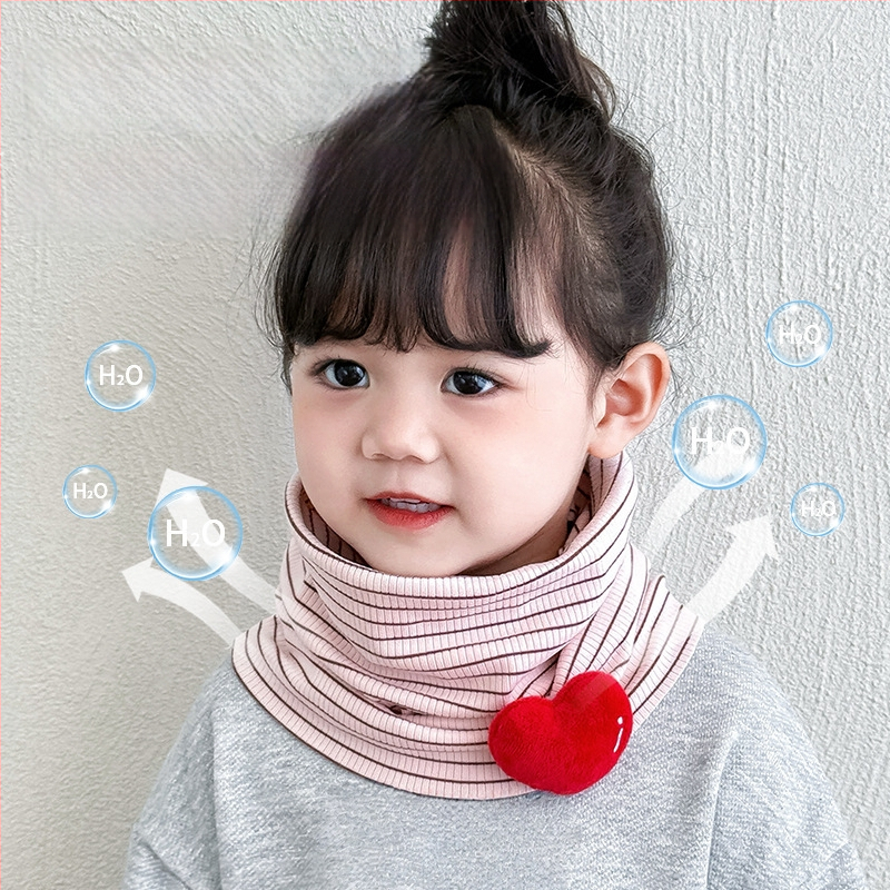 Παιδικό κασκόλ με προστασία από τον άνεμο για τον λαιμό και λουρί για τα αυτιά, unisex, πολυεστέρας, άνοιξη 2025