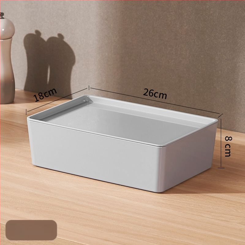 Xinqianxi πλαστικός κάδος αποθήκευσης - μοντέλο 1301-1305, επιτραπέζιο κουτί αποθήκευσης