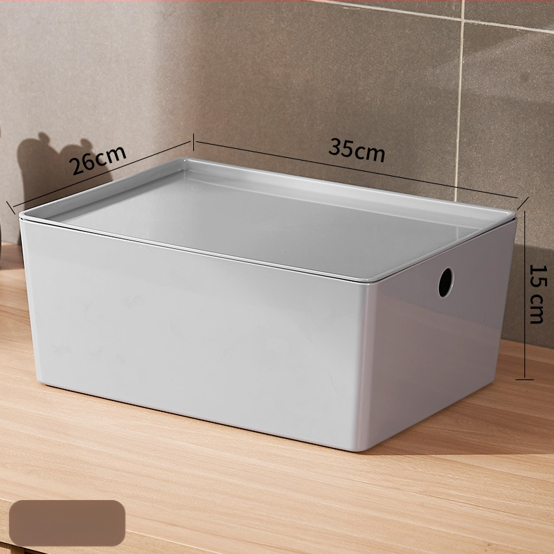 Xinqianxi πλαστικός κάδος αποθήκευσης - μοντέλο 1301-1305, επιτραπέζιο κουτί αποθήκευσης