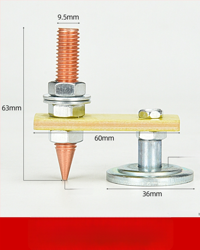 Spēcīga magnētiskā zemējuma skava metināšanas iekārtām – jaudīga magnētiskā fiksējošā galva, ārkārtīgi izturīga