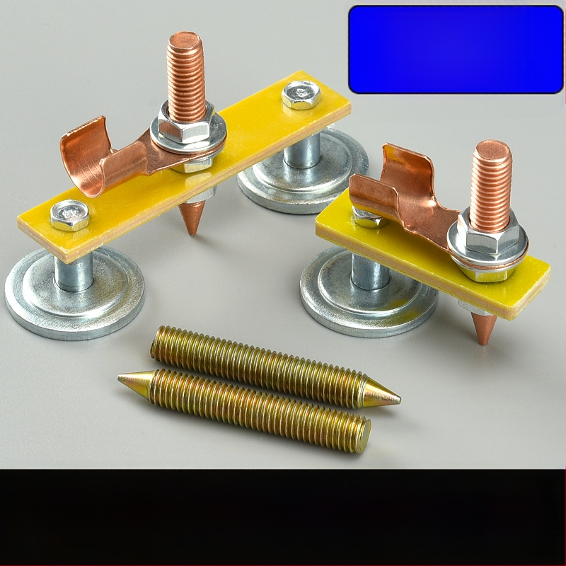 Spēcīga magnētiskā zemējuma skava metināšanas iekārtām – jaudīga magnētiskā fiksējošā galva, ārkārtīgi izturīga