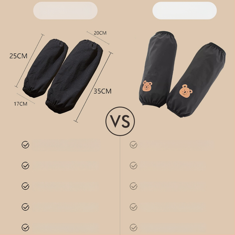 Προστατευτική ποδιά με μανίκια από βαμβάκι και λινό – κατά των λεκέδων, απλός σχεδιασμός για εργασία