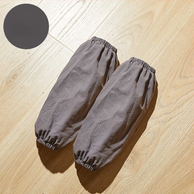 Προστατευτική ποδιά με μανίκια από βαμβάκι και λινό – κατά των λεκέδων, απλός σχεδιασμός για εργασία