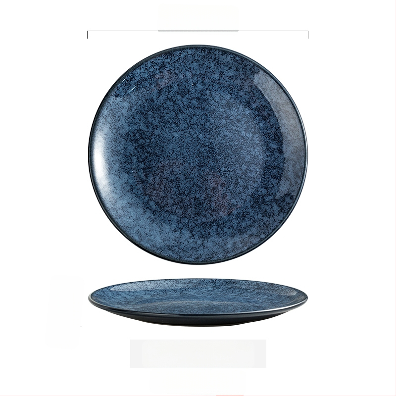 Keramičke kružne tanjure – jednostavan stil, kružni oblik, za posluživanje deserta i torti