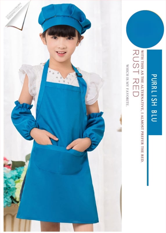 Παιδικά μανίκια ζωγραφικής, πολυεστέρας, αντιβρωμικά, μοντέρνο μινιμαλιστικό σχέδιο