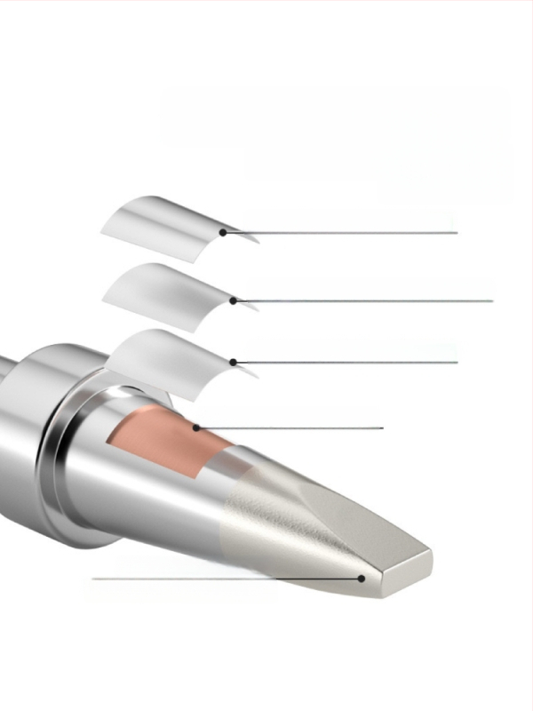 205H unutarnje grijanje vrh za spajanje, potkova-oblika oštrice, konstantna temperatura 500, USB automatska spajalica