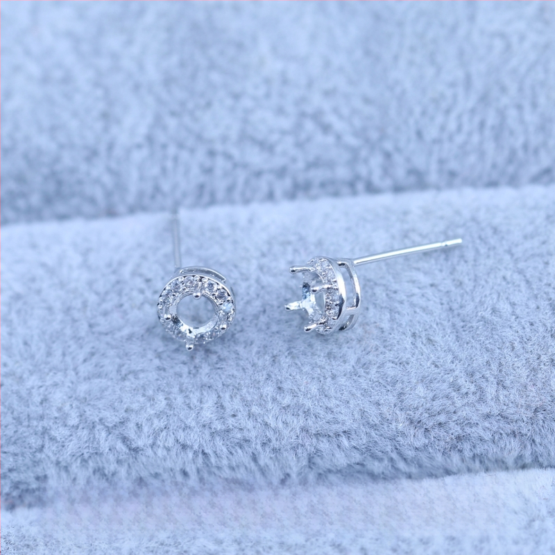 Kõrvarõngad, vask, elektroplaadiga kaetud, geomeetriline kujundus, Korea stiil, kevad 2025