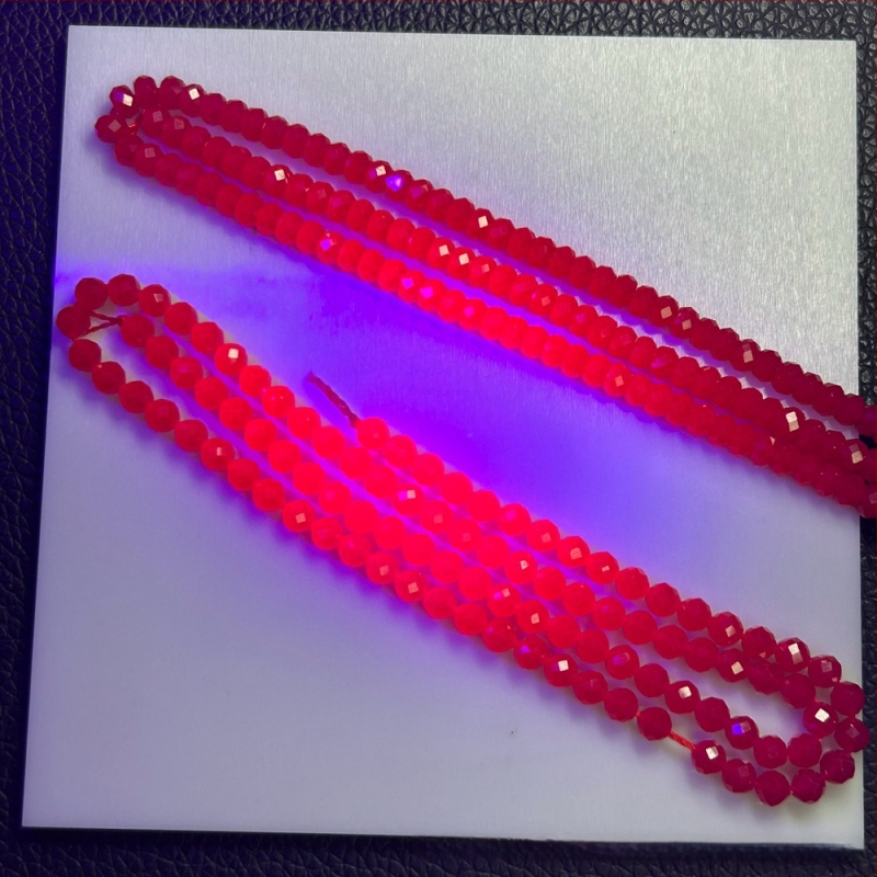 Рубинови корундови мъниста – различни форми, рязани и полирани, свободни скъпоценни камъни