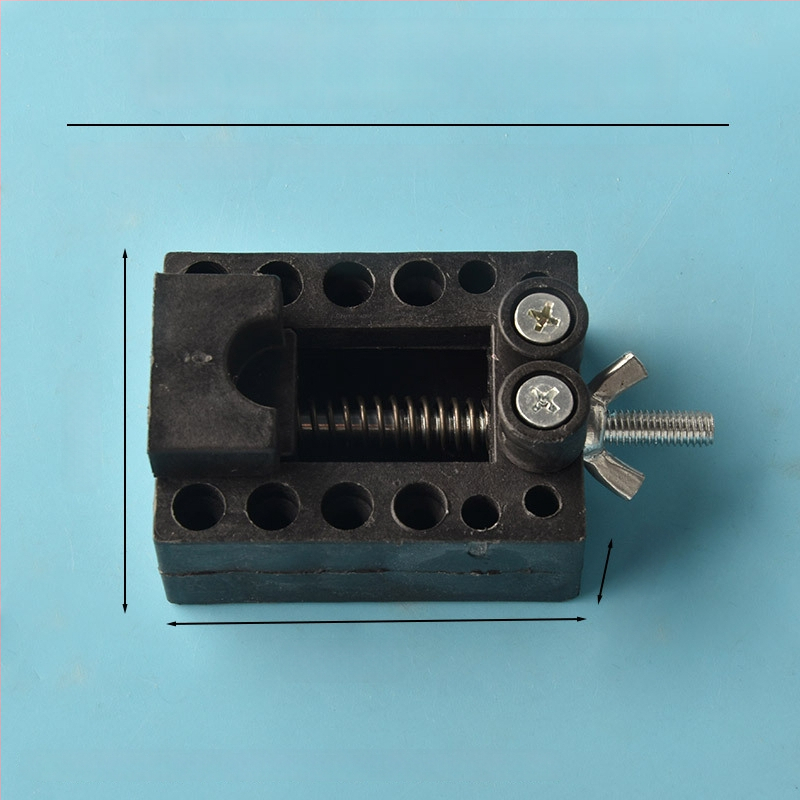 Mini galda preses ar alumīnija sakausējuma korpusu valriekstu pērlēm — knaģu spraudnis un valriekstu turētājs