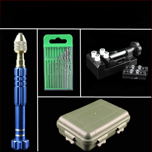 Set alata za navlaku perli: kukica za navlačenje, budističke perle, Buddha glava, trostruki navijač