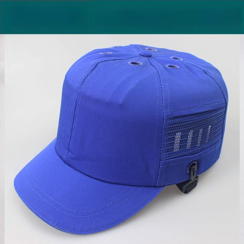 Βαμβακερό καπέλο προστασίας σε στυλ μπέιζμπολ, διαπνέόμενο και ελαφρύ, με υψηλή κορώνα και κοντό γείσο, δυνατότητα λογότυπου