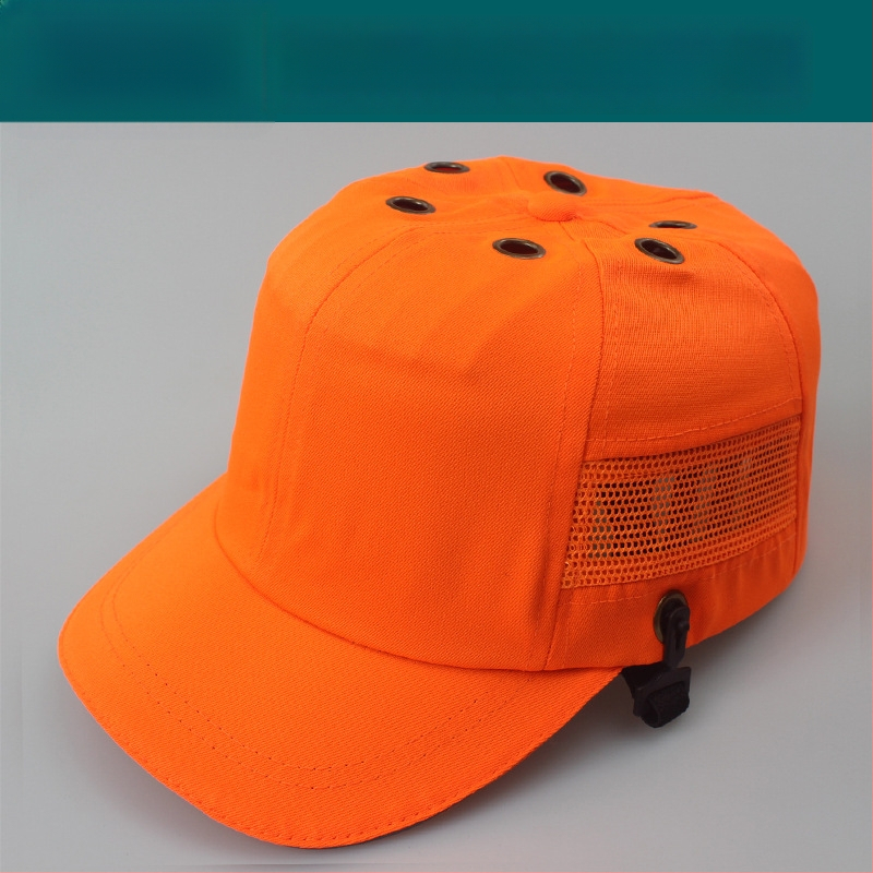 Βαμβακερό καπέλο προστασίας σε στυλ μπέιζμπολ, διαπνέόμενο και ελαφρύ, με υψηλή κορώνα και κοντό γείσο, δυνατότητα λογότυπου