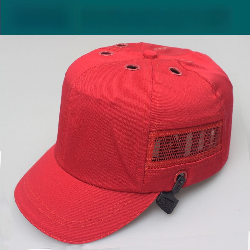 Βαμβακερό καπέλο προστασίας σε στυλ μπέιζμπολ, διαπνέόμενο και ελαφρύ, με υψηλή κορώνα και κοντό γείσο, δυνατότητα λογότυπου