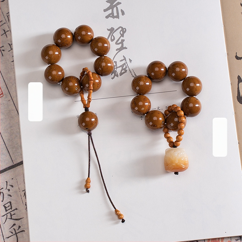 Βραχιόλι Bodhi από σπόρους – Χειροποίητο, Απλό Unisex, Σχέδιο με 8 κόκκους