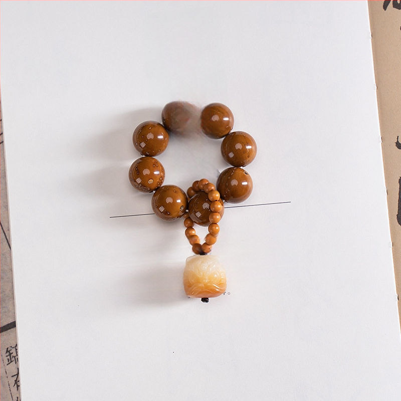 Βραχιόλι Bodhi από σπόρους – Χειροποίητο, Απλό Unisex, Σχέδιο με 8 κόκκους