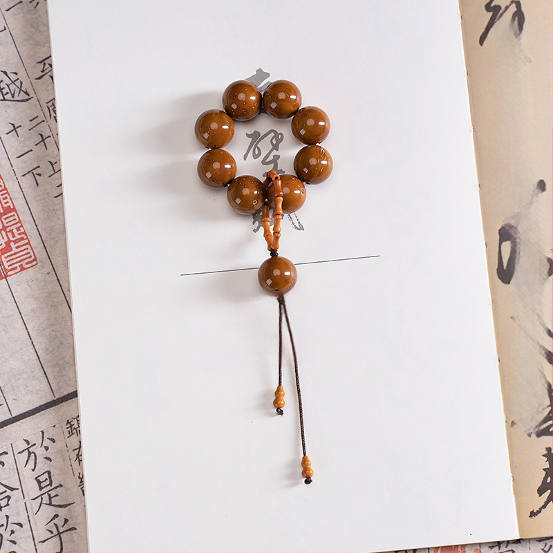 Βραχιόλι Bodhi από σπόρους – Χειροποίητο, Απλό Unisex, Σχέδιο με 8 κόκκους