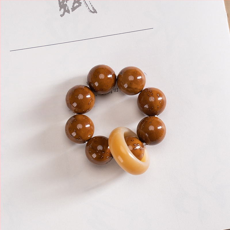 Βραχιόλι Bodhi από σπόρους – Χειροποίητο, Απλό Unisex, Σχέδιο με 8 κόκκους