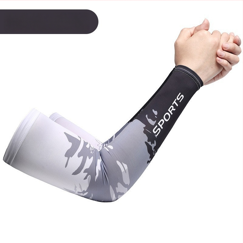 Unisex Μανίκια από ice silk με UV προστασία – Εκτυπωμένα καλοκαιρινά καλύμματα για οδήγηση και ποδηλασία