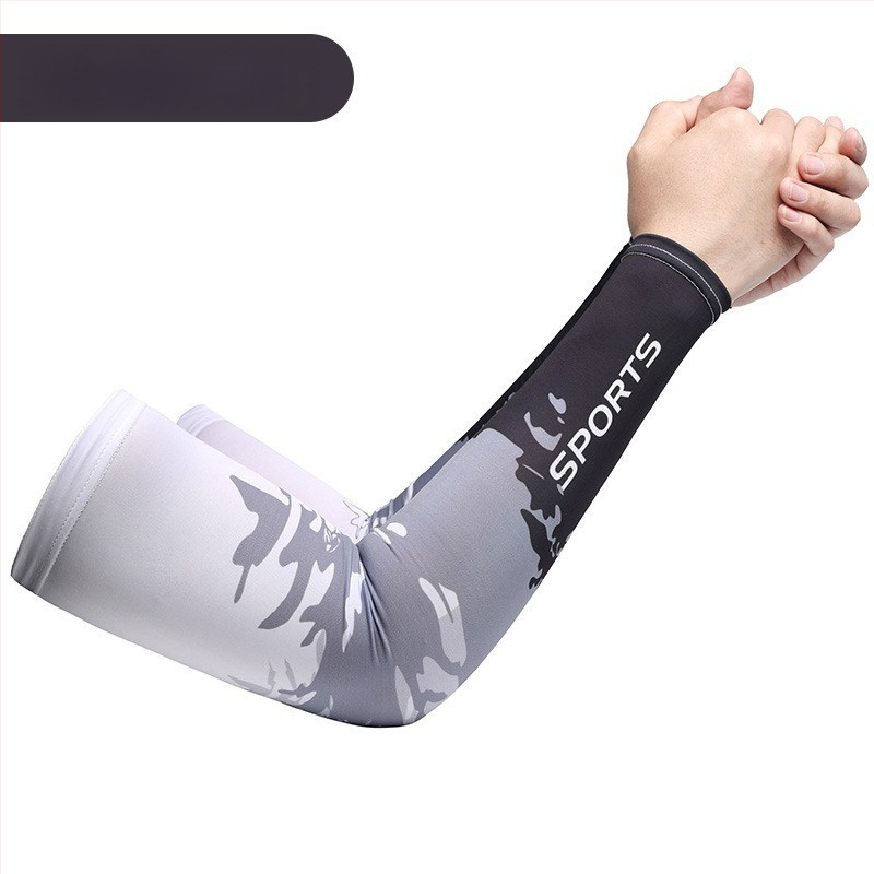 Unisex Μανίκια από ice silk με UV προστασία – Εκτυπωμένα καλοκαιρινά καλύμματα για οδήγηση και ποδηλασία