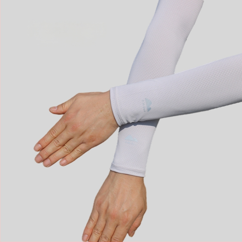 Ανδρικά δικτυωτά μανίκια προστασίας από τον ήλιο, διαπνέοντα πολυεστέρα, UV προστασία, για υπαίθριες δραστηριότητες όπως ποδηλασία και ψάρεμα