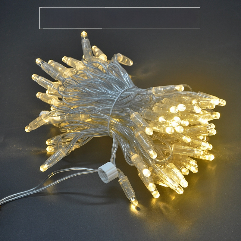 Lauko IP67 atsparios girliandos šviesos su nuotolinio valdymo, 0,06W, 220V DC, modelis FYTY, tinkama kempingui/šventėms kiemui