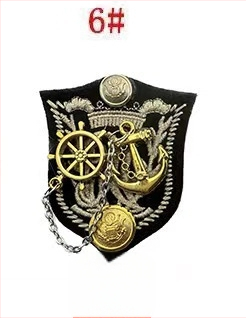 Uniformas piestiprinājums – universāls stils, Princess sērija, materiāls plastmasa/rezīns, ieklātais ornaments, roku darbs, personalizācija pieejama