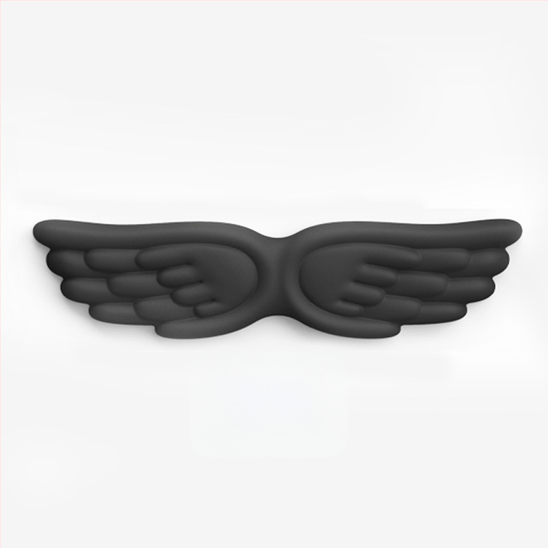 Tastatūras rokas balsts (Tips: rokas balsts; Materiāls: silikons; Stils: divpusējs; Funkcija: anti-slīd; Modelis: Angel Wings-001)