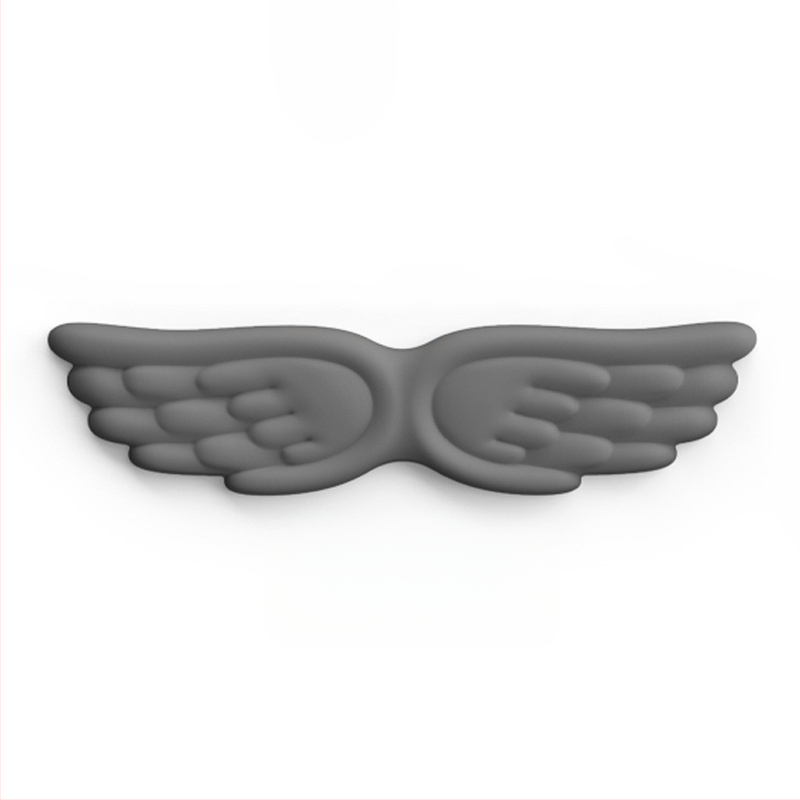 Tastatūras rokas balsts (Tips: rokas balsts; Materiāls: silikons; Stils: divpusējs; Funkcija: anti-slīd; Modelis: Angel Wings-001)
