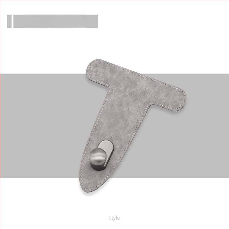 Ko-pilota cimdiņas atvilktnes āķis automašīnas iekšpusē – sakausējums un āda, logotipa drukāšana pieejama, zīmols Jinyu zhipin