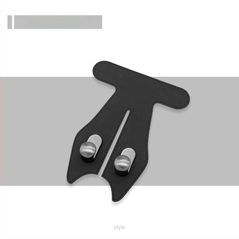 Ko-pilota cimdiņas atvilktnes āķis automašīnas iekšpusē – sakausējums un āda, logotipa drukāšana pieejama, zīmols Jinyu zhipin