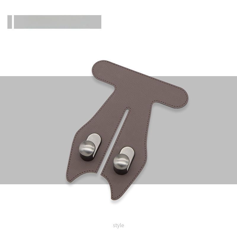 Ko-pilota cimdiņas atvilktnes āķis automašīnas iekšpusē – sakausējums un āda, logotipa drukāšana pieejama, zīmols Jinyu zhipin