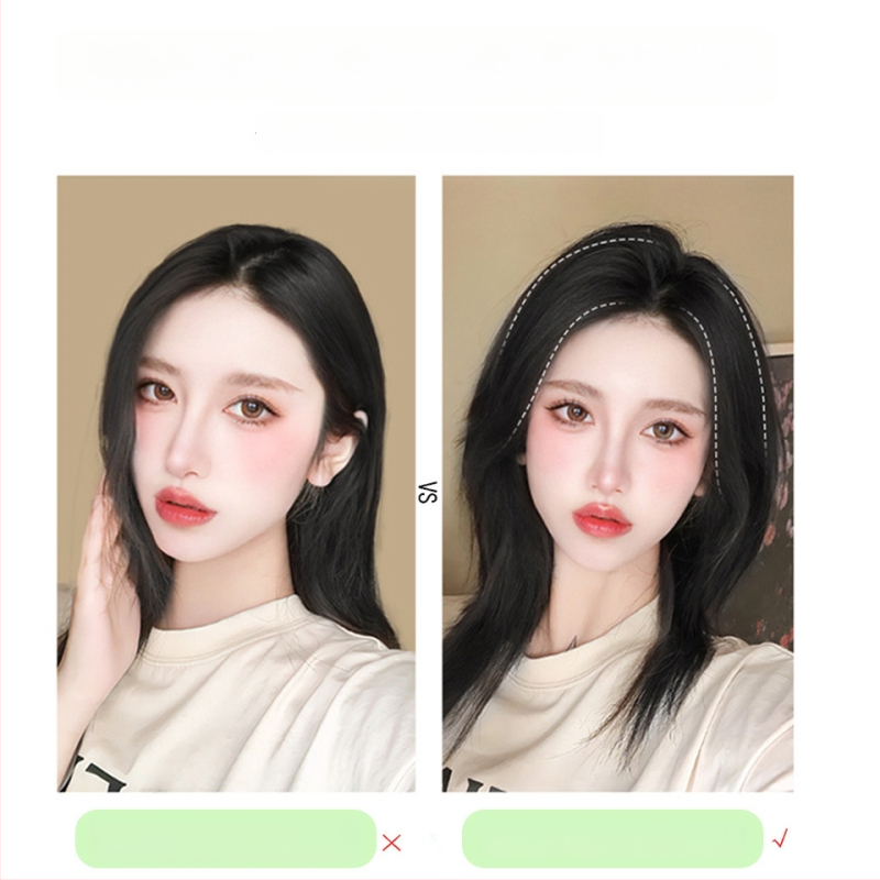 Perukos padidinti apimtį, tiesūs plaukai, aukštos temperatūros viela, mechaninis fiksavimas, netinka karštam dažymui