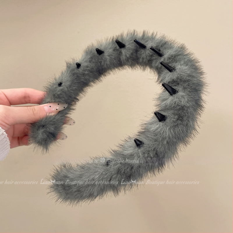 Matu lente ar Rex truša pūku, sievietēm, ar augstu kroni, roku darbs, neslīd, oriģinālais dizains