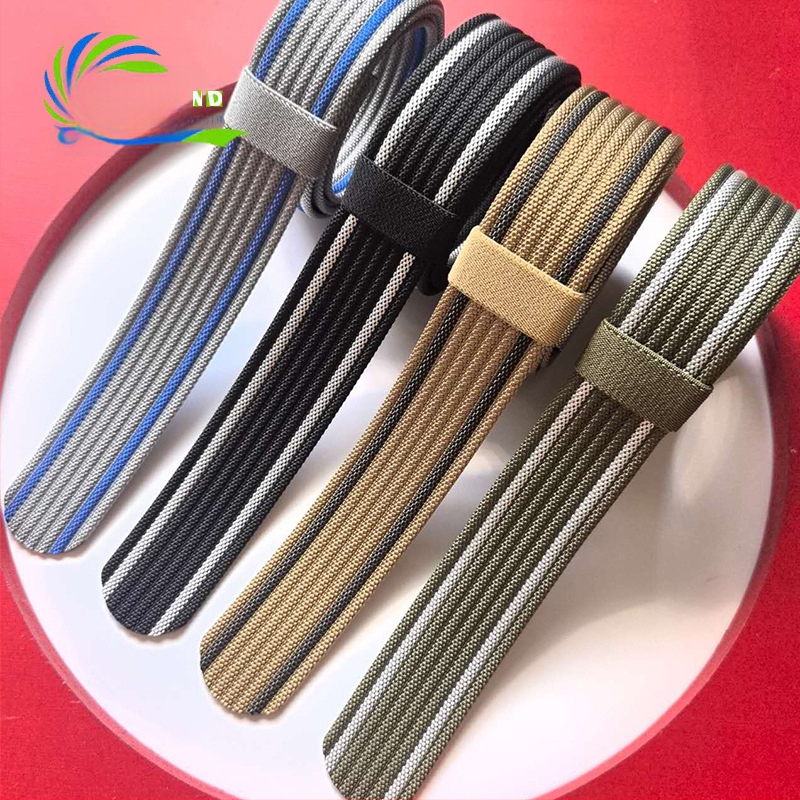 Nailona militārā josta, platums 3.8 cm, biezums 2.5 mm, garums 120 cm, tank raksts, teksturēta