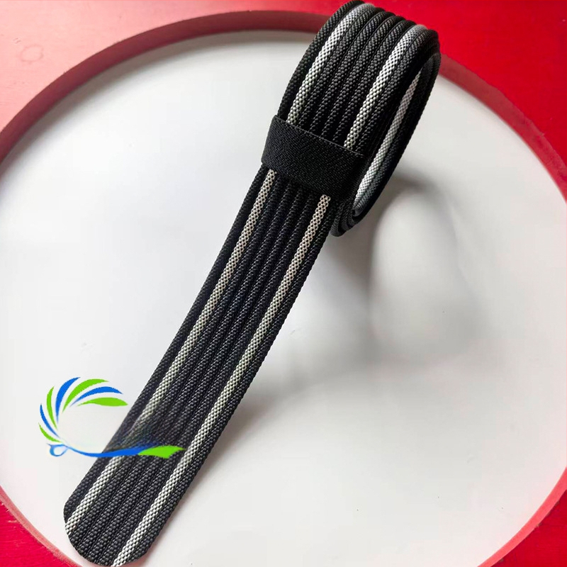 Nailona militārā josta, platums 3.8 cm, biezums 2.5 mm, garums 120 cm, tank raksts, teksturēta