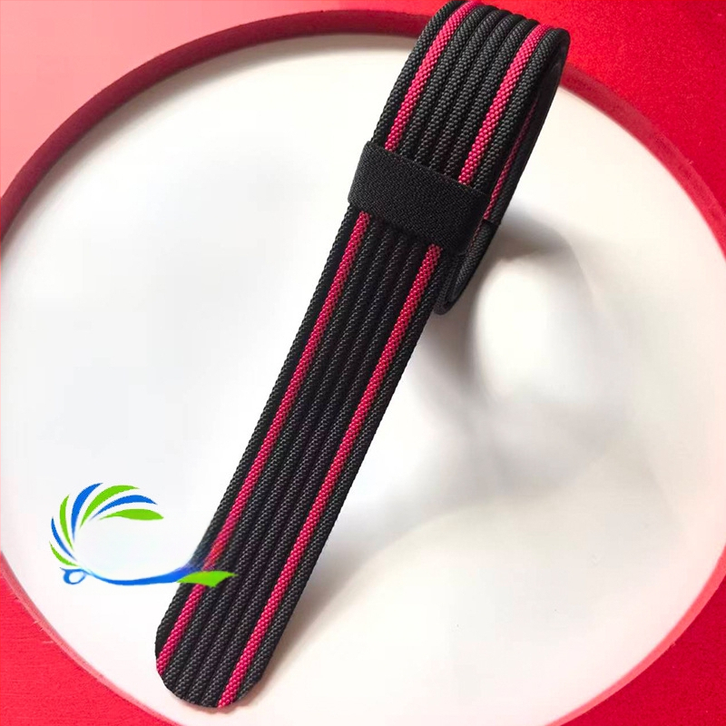 Nailona militārā josta, platums 3.8 cm, biezums 2.5 mm, garums 120 cm, tank raksts, teksturēta