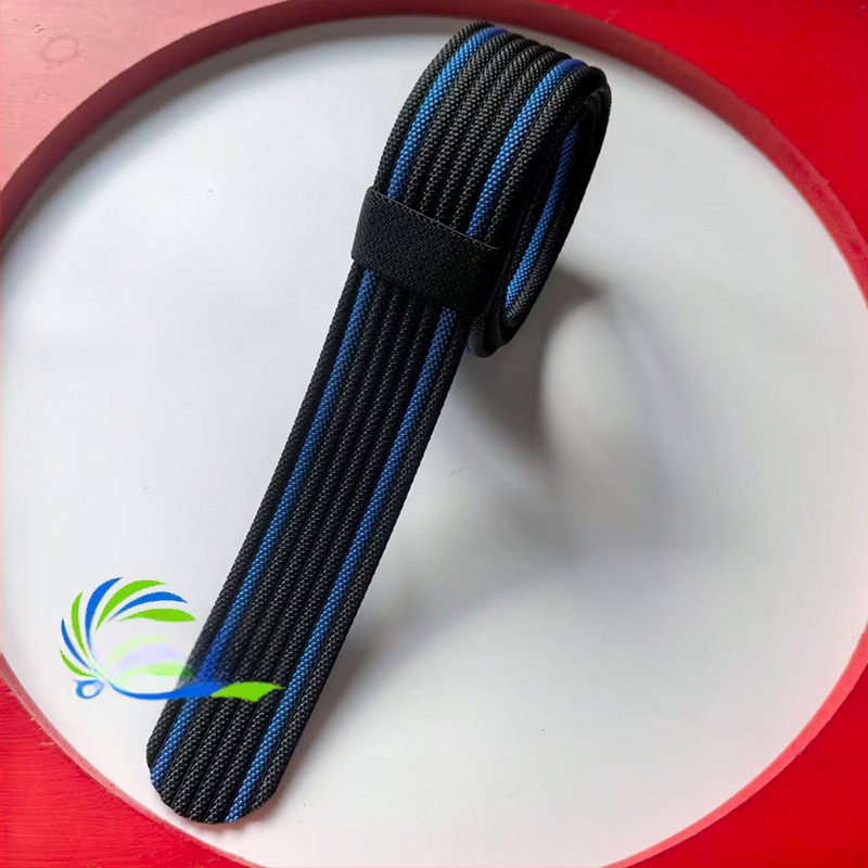 Nailona militārā josta, platums 3.8 cm, biezums 2.5 mm, garums 120 cm, tank raksts, teksturēta