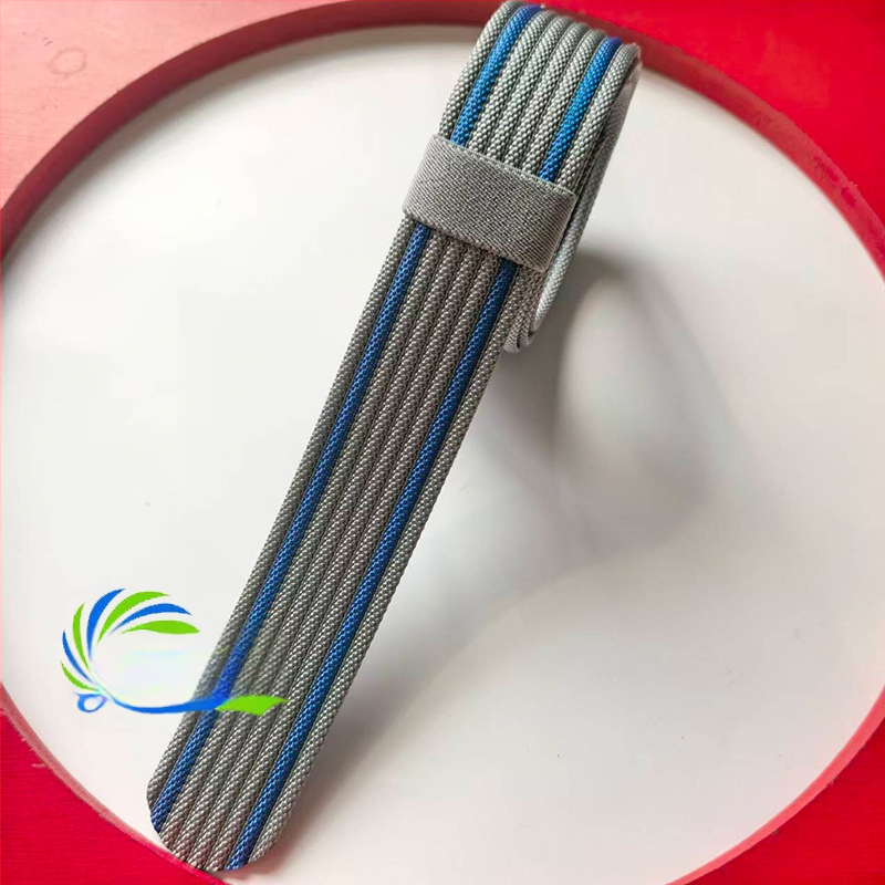 Nailona militārā josta, platums 3.8 cm, biezums 2.5 mm, garums 120 cm, tank raksts, teksturēta