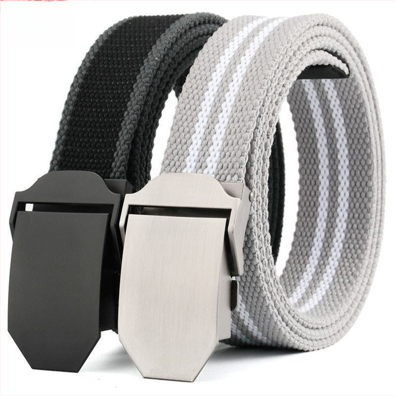 Auduma josta ar automātisku gludu sprādzi, dzelzs piederumi, brīvā laika stils, vissezonu lietošanai