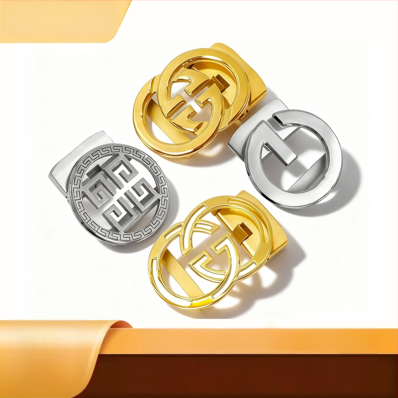 Vīriešu nerūsējošā tērauda automātiskā jostas sprādze ar burtiem — pielāgojama, universāls stils, piemērots ārējai lietošanai