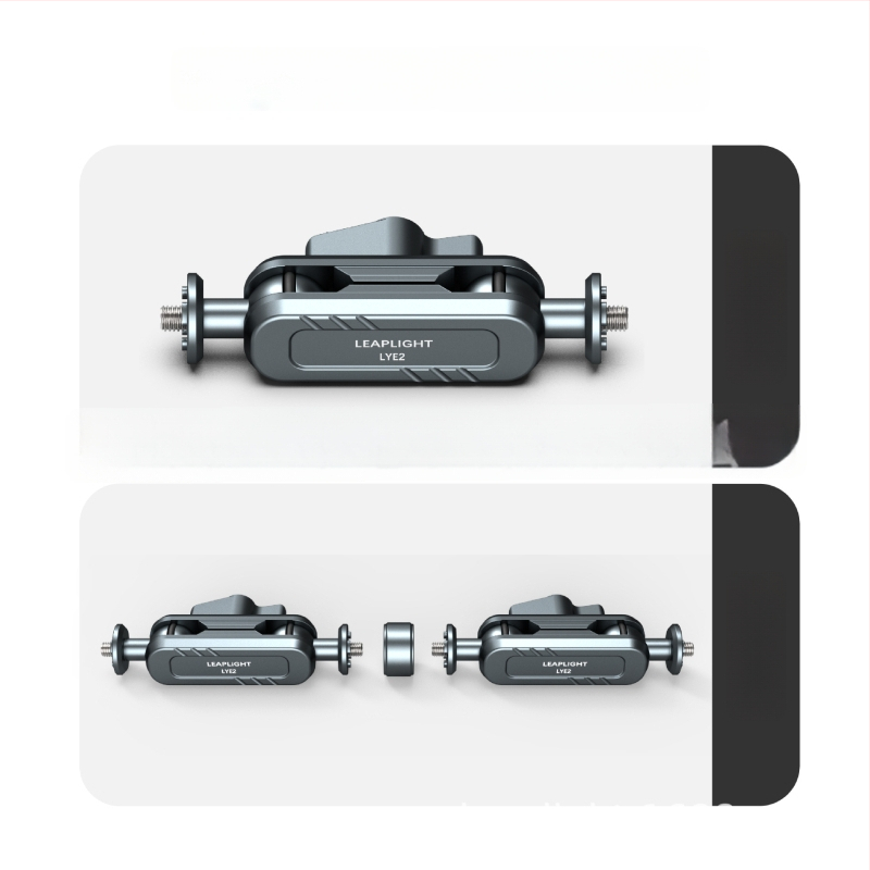 LEAPLIGHT Braț metalic Magic, extensibil, suport universal de birou pentru telefoane, tablete și camere — aliaj