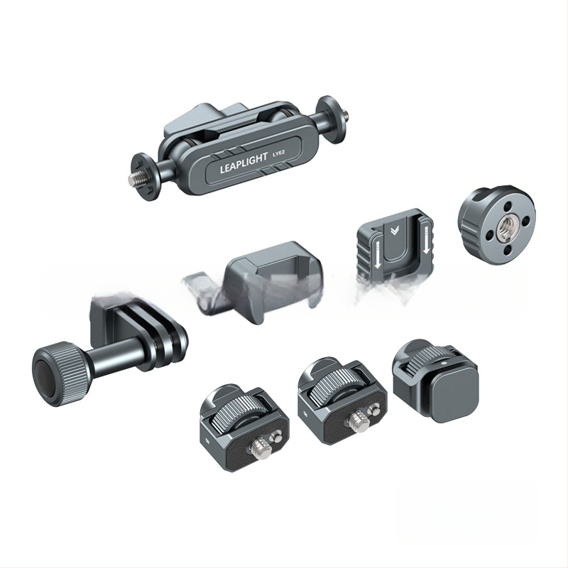 LEAPLIGHT Braț metalic Magic, extensibil, suport universal de birou pentru telefoane, tablete și camere — aliaj