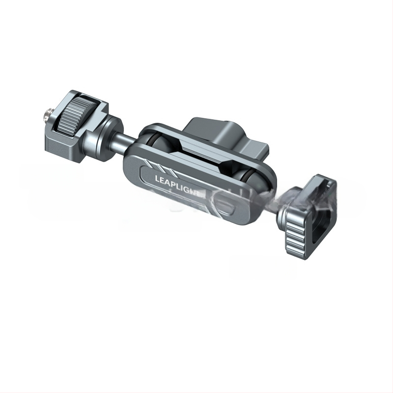 LEAPLIGHT Braț metalic Magic, extensibil, suport universal de birou pentru telefoane, tablete și camere — aliaj