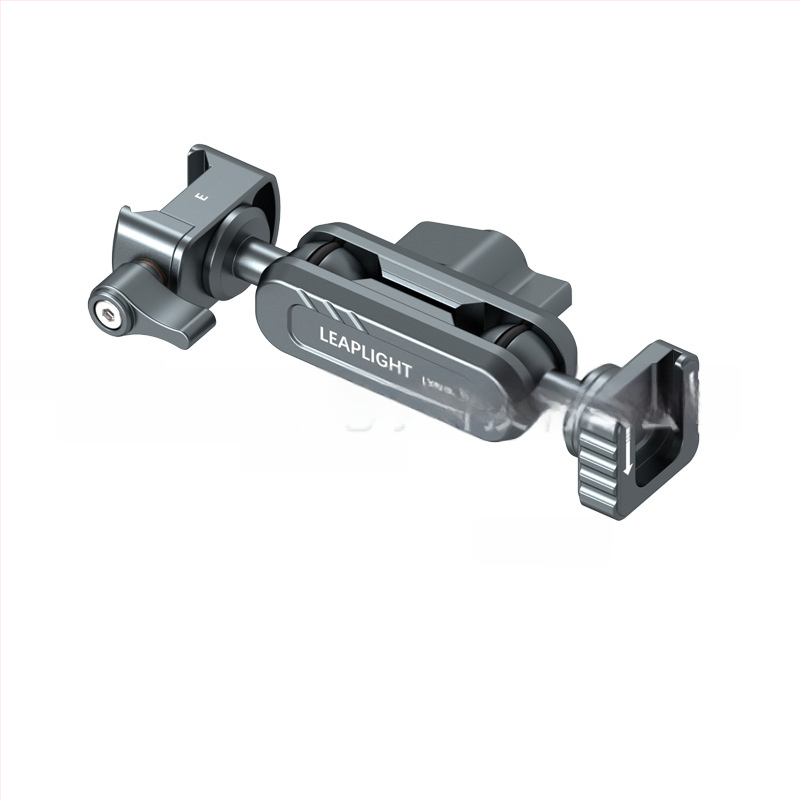 LEAPLIGHT Braț metalic Magic, extensibil, suport universal de birou pentru telefoane, tablete și camere — aliaj