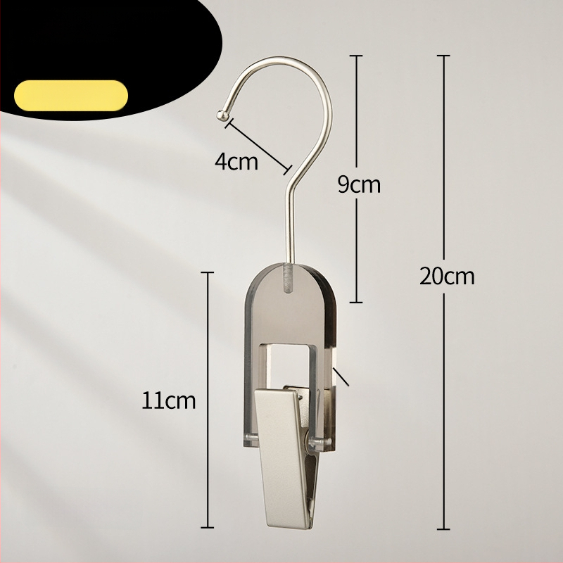 Glabāšanas skava – akrils, iepakojumā 100 gab., Gaisīgs luksuss, 2020