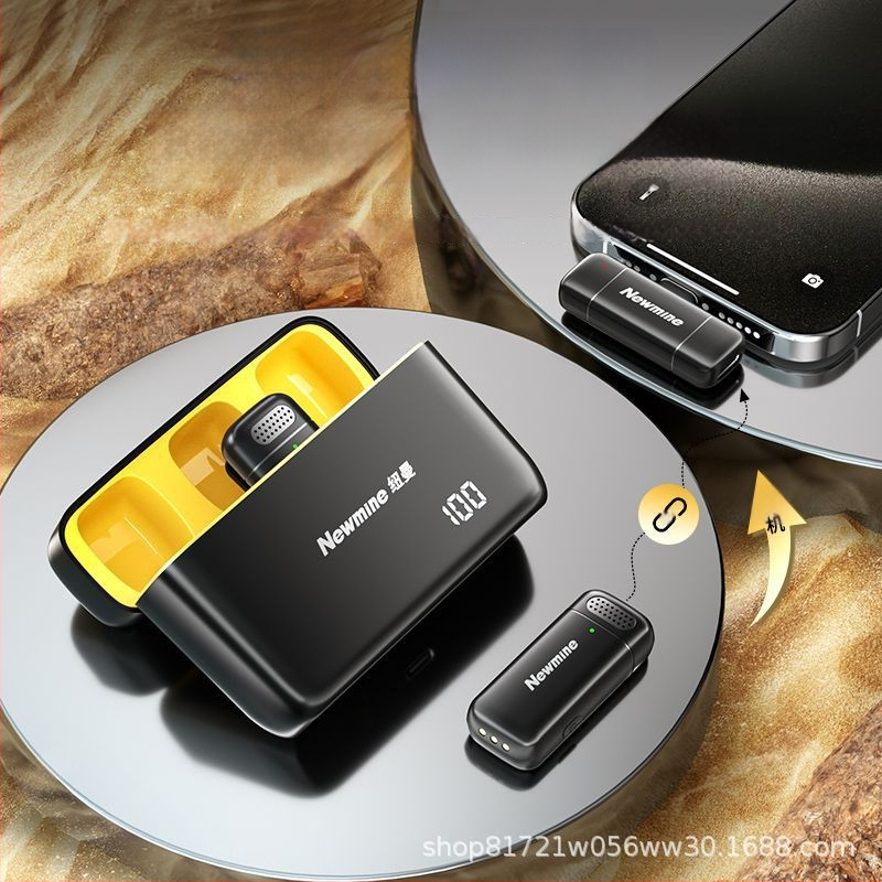 Newman MC200 Lavalier Mikrofonas su omnidirekcinė priėmimo, įmontuota baterija 300–500 mAh, baterijos veikimo laikas 6–8 valandos, SNR ≥85 dB