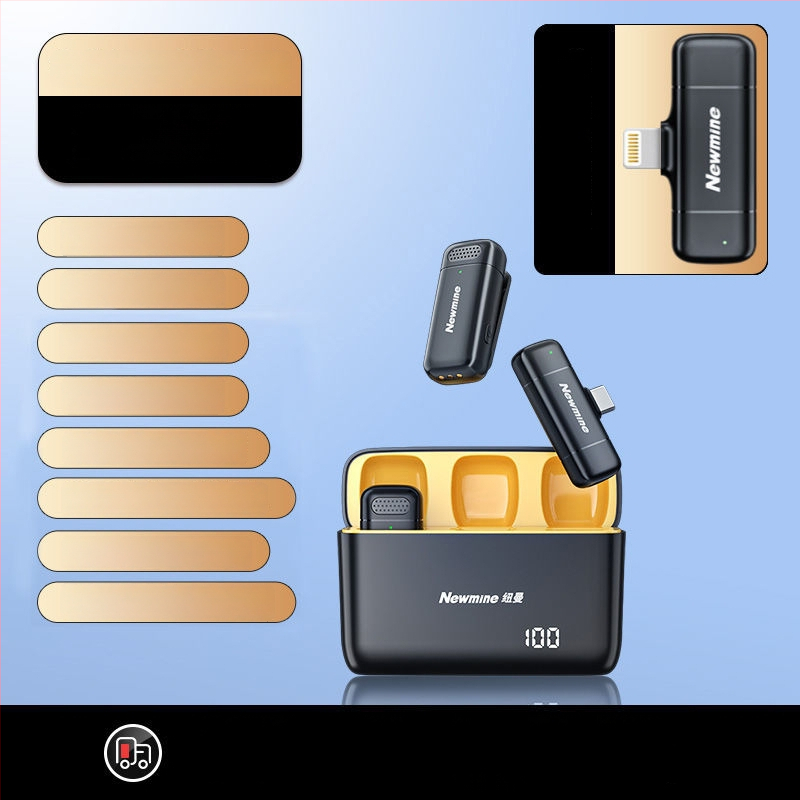 Newman MC200 Lavalier Mikrofonas su omnidirekcinė priėmimo, įmontuota baterija 300–500 mAh, baterijos veikimo laikas 6–8 valandos, SNR ≥85 dB